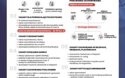 Plakat przekazany przez Kancelarię Prezesa Rady Ministrów