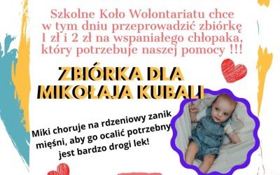 Zbiórka dla MIkołaja Kubali