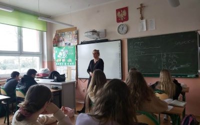 Spotkanie z Panią psycholog klas VI - VIII