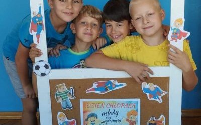 Wesoły Dzień Chłopaka w klasach 1-3