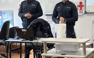 spotkanie z policjantem