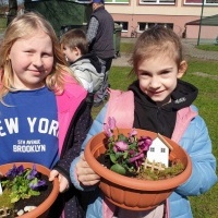 Mini ogródki wykonane przez Trzecioklasistów. (12)