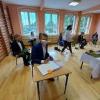 Zakończenie roku szkolnego przez uczniów klas ósmych 