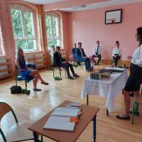 Zakończenie roku szkolnego przez uczniów klas ósmych 